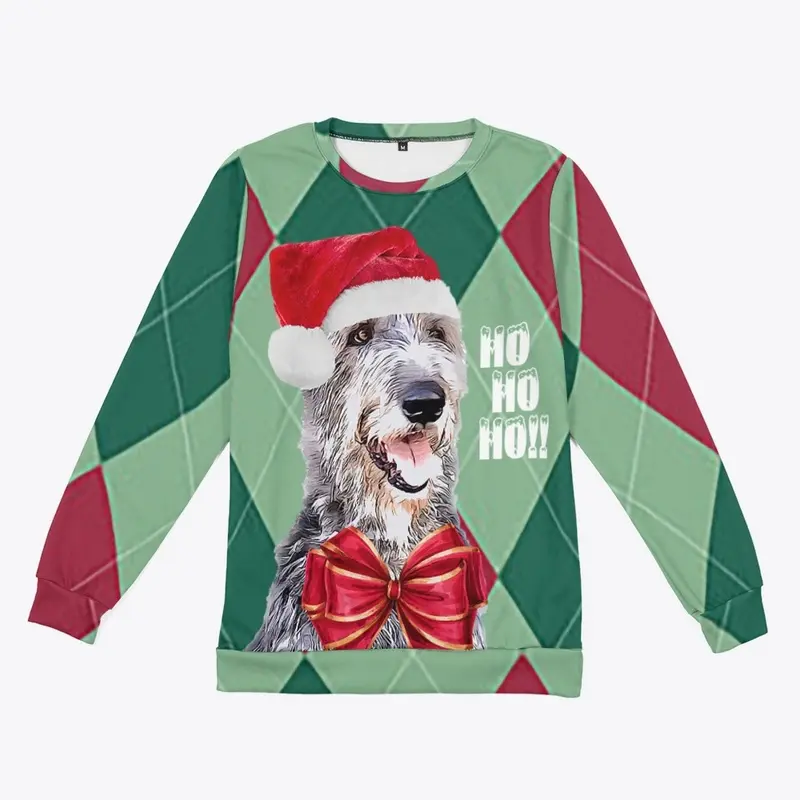 Ugly Sweatshirt - Santa Hound